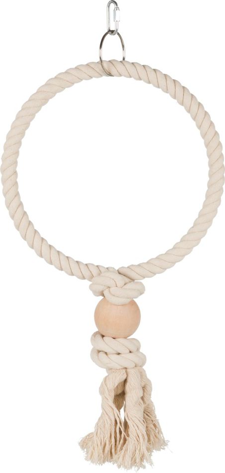 Trixie SZNUR Z KULĄ DLA PTAKÓW 25cm