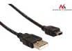 Kabel USB Maclean USB-A - microUSB 0.5 m Czarny (MCTV-586)