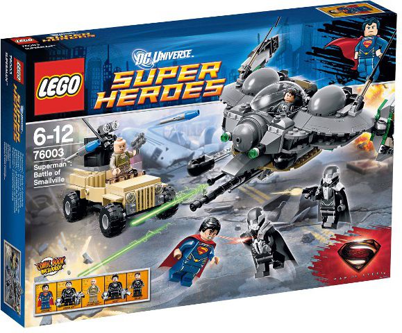 LEGO DC Super Heroes Superman: Bitwa o Smallville (76003)