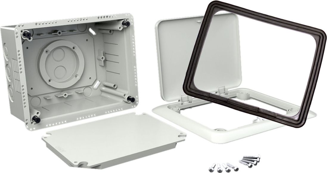 Kopos Puszka elektroinstalacyjna do dociepleń z otwieranym wieczkiem (KUZ-VO KB)