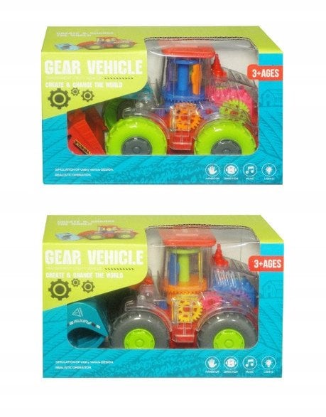 Traktor z dźwiękiem i światłem MIX