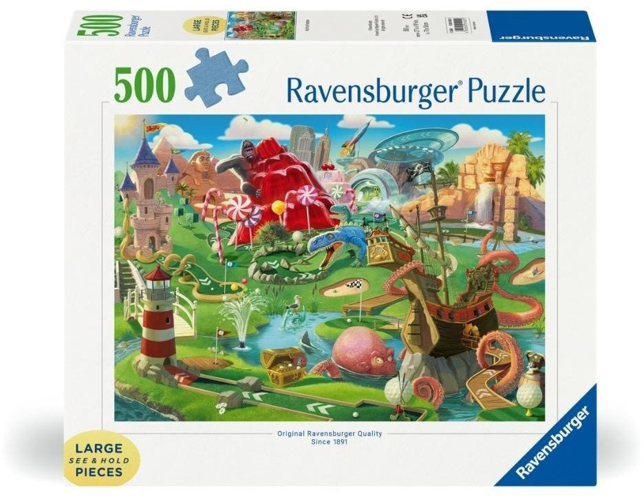 Puzzle 2D: Park rozrywki 500el