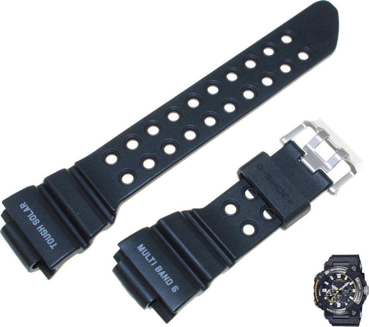 Casio Pasek do zegarka Casio G-Shock GWF-A1000 czarny 10613273