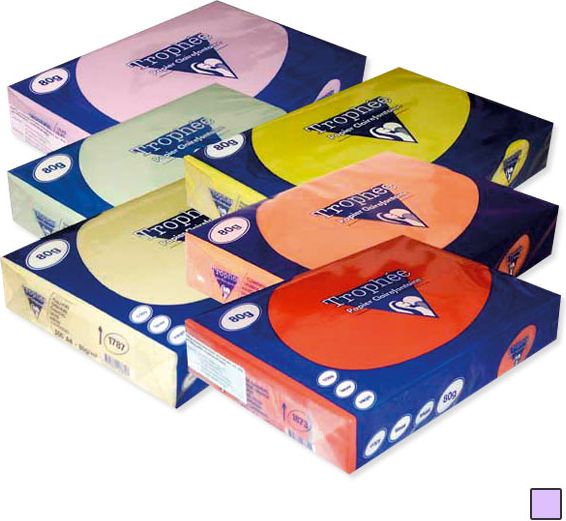 Trophee Papier ksero A4 80g lawendowy 500 arkuszy