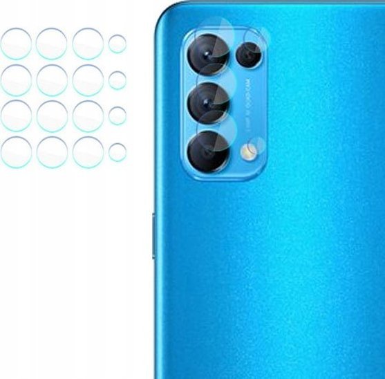 3MK Szkło na aparat do Oppo Reno 5 4G 3MK Lens Protect