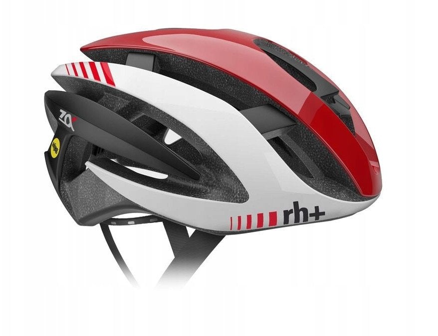 Kask rowerowy zeroRH+ Z Alpha MIPS SHINY RED/SHINY WH/M XS/M