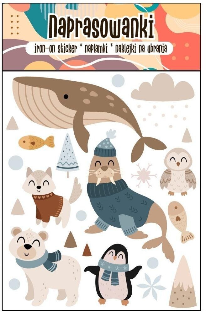Naprasowanki Termo Naklejki na Ubrania Zwierzątka