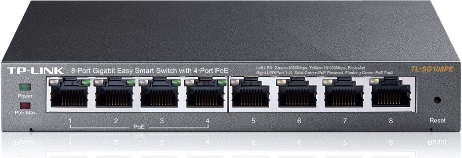 Switch TP-Link TL-SG108PE