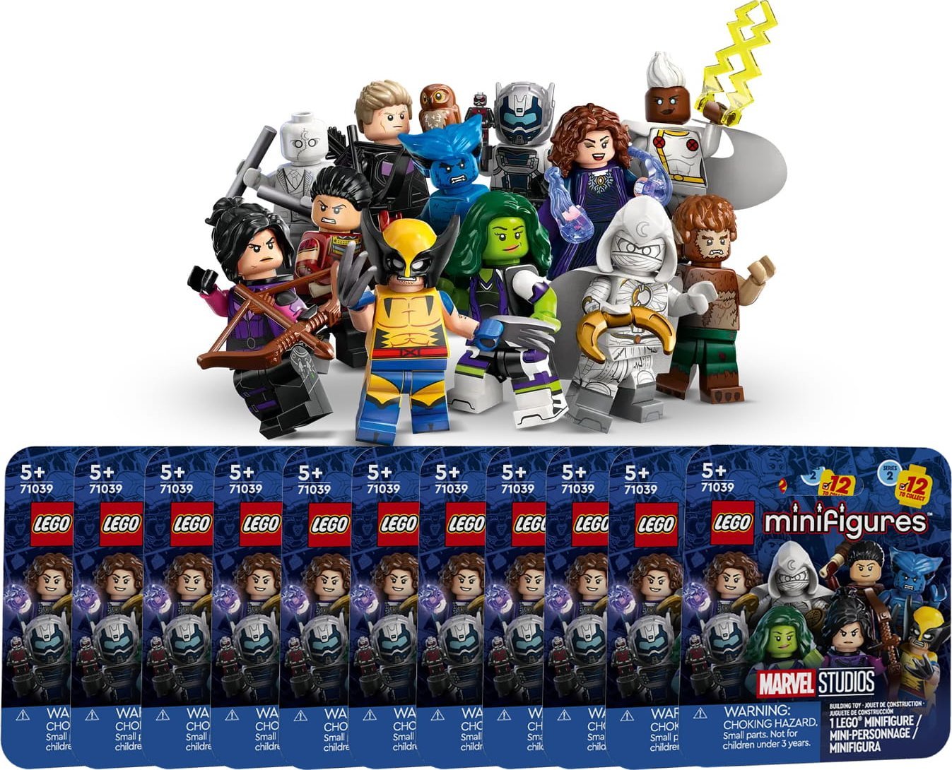 LEGO Minifigures Marvel Seria 2 12szt. (71039)
