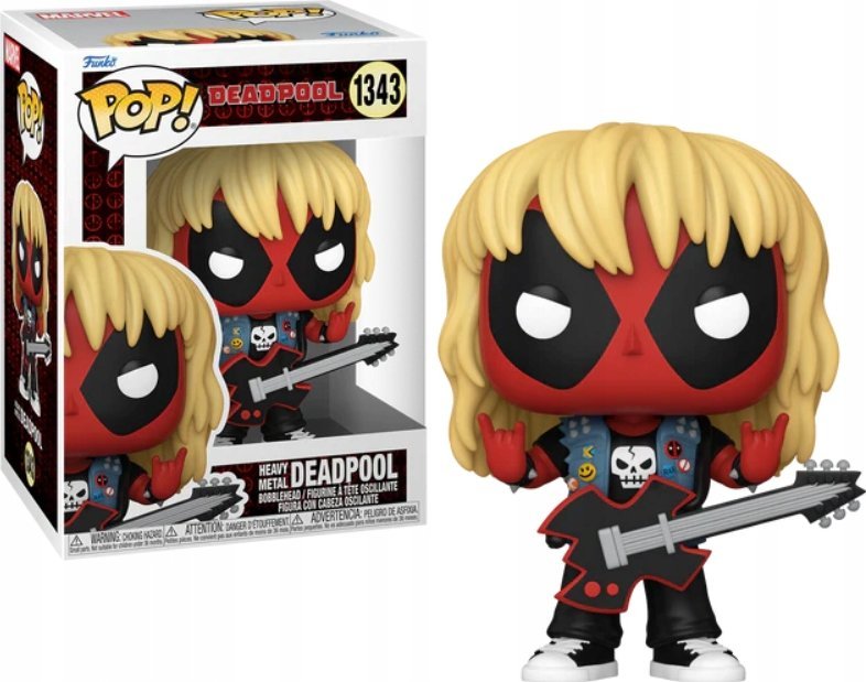 Figurka FUNKO POP! Vinyl Figure: Deadpool (Metal Band)