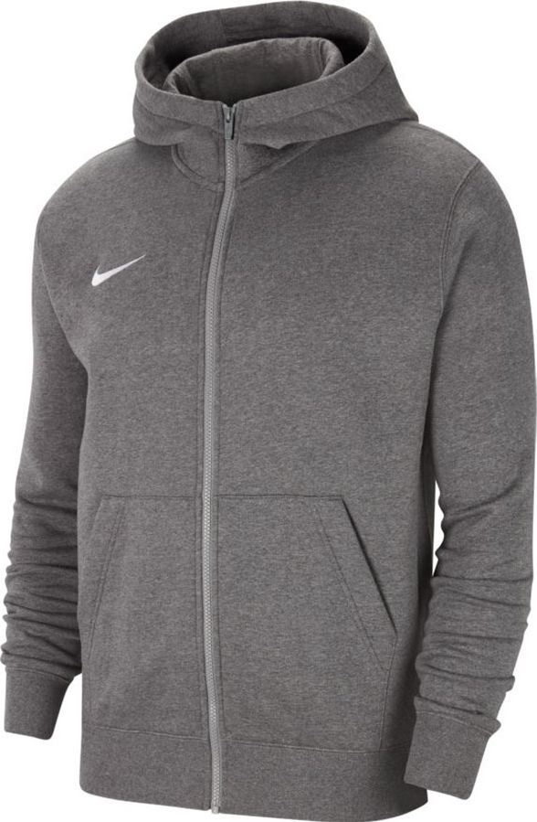 Nike Bluza Nike Park 20 Fleece FZ Hoodie JuniorCW6891 071 CW6891 071 szary XS (122-128cm)