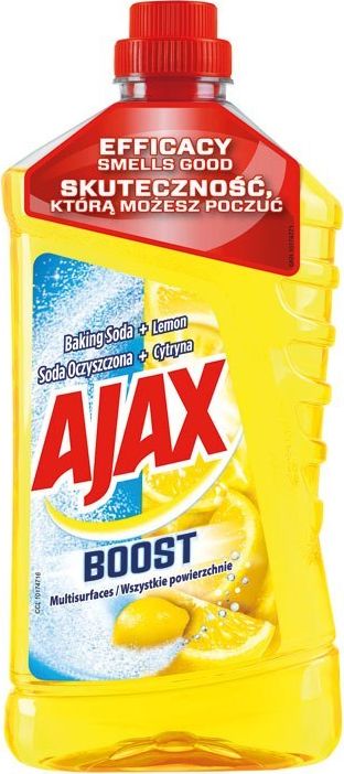 Ajax Ajax Uniwersalny Soda + Cytryna 1l Żółty