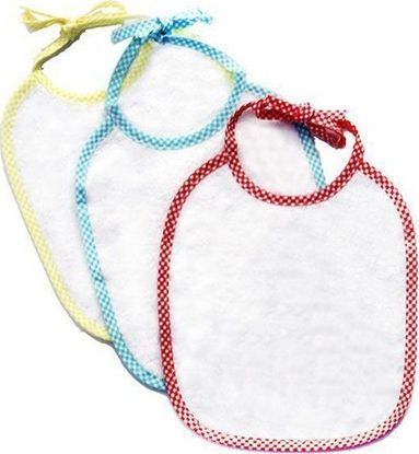 Poupy Śliniak bawełniany Frotte 0m+ 3 szt. POUPY