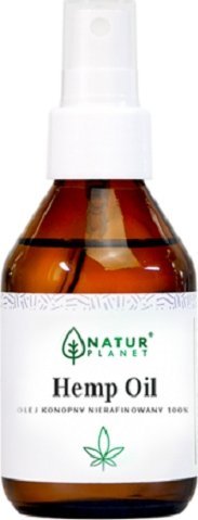 Natur Planet Olej Konopny Nierafinowany - Hemp Oil 100ml