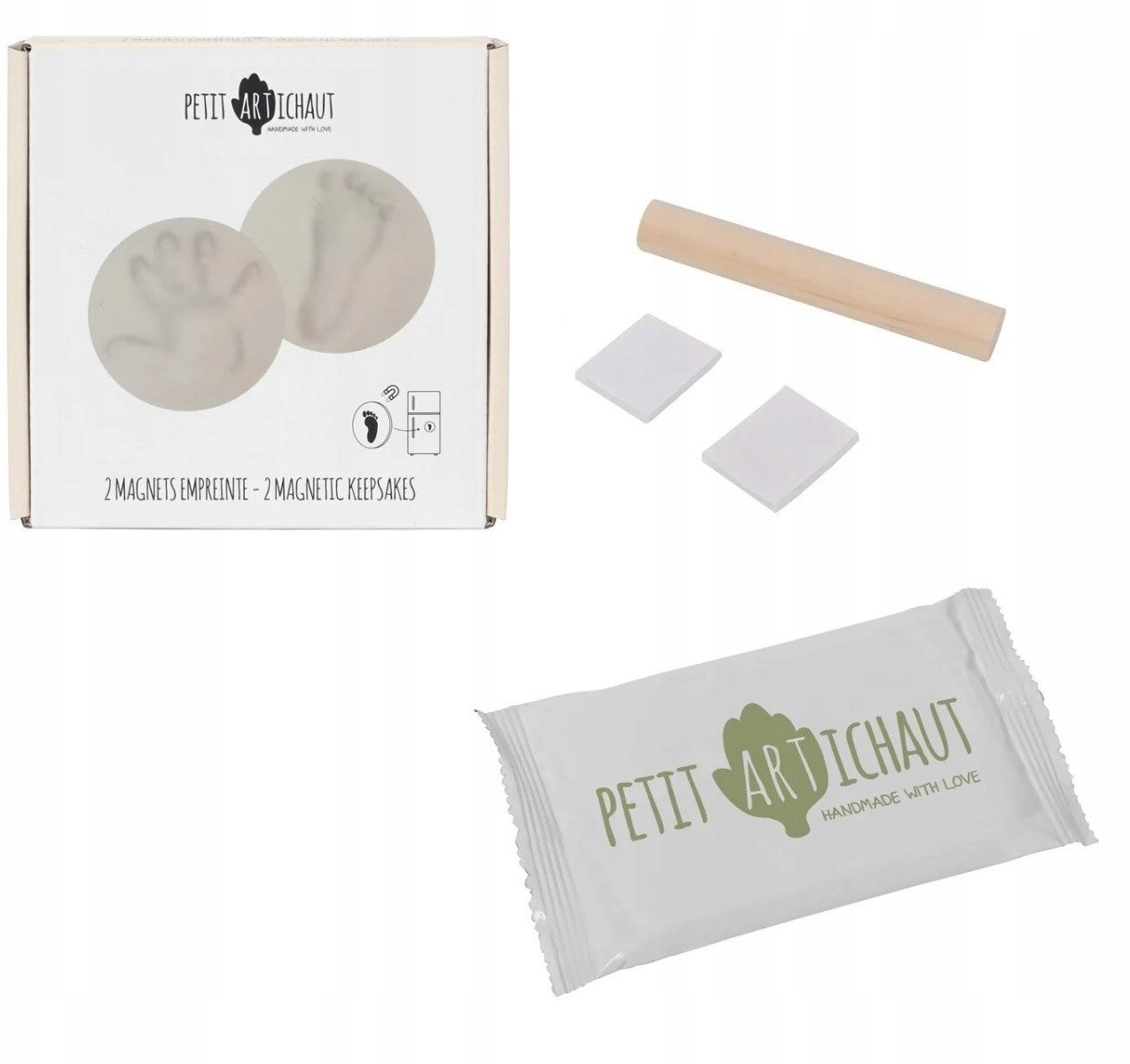 PETIT ARTICHAUT MAGNES Z ODCISKIEM 2szt 3700552370909