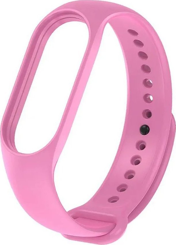 Braders Opaska / Pasek Silikonowy Braders do Xiaomi Mi Band 5 / 6 / 7 Różowy