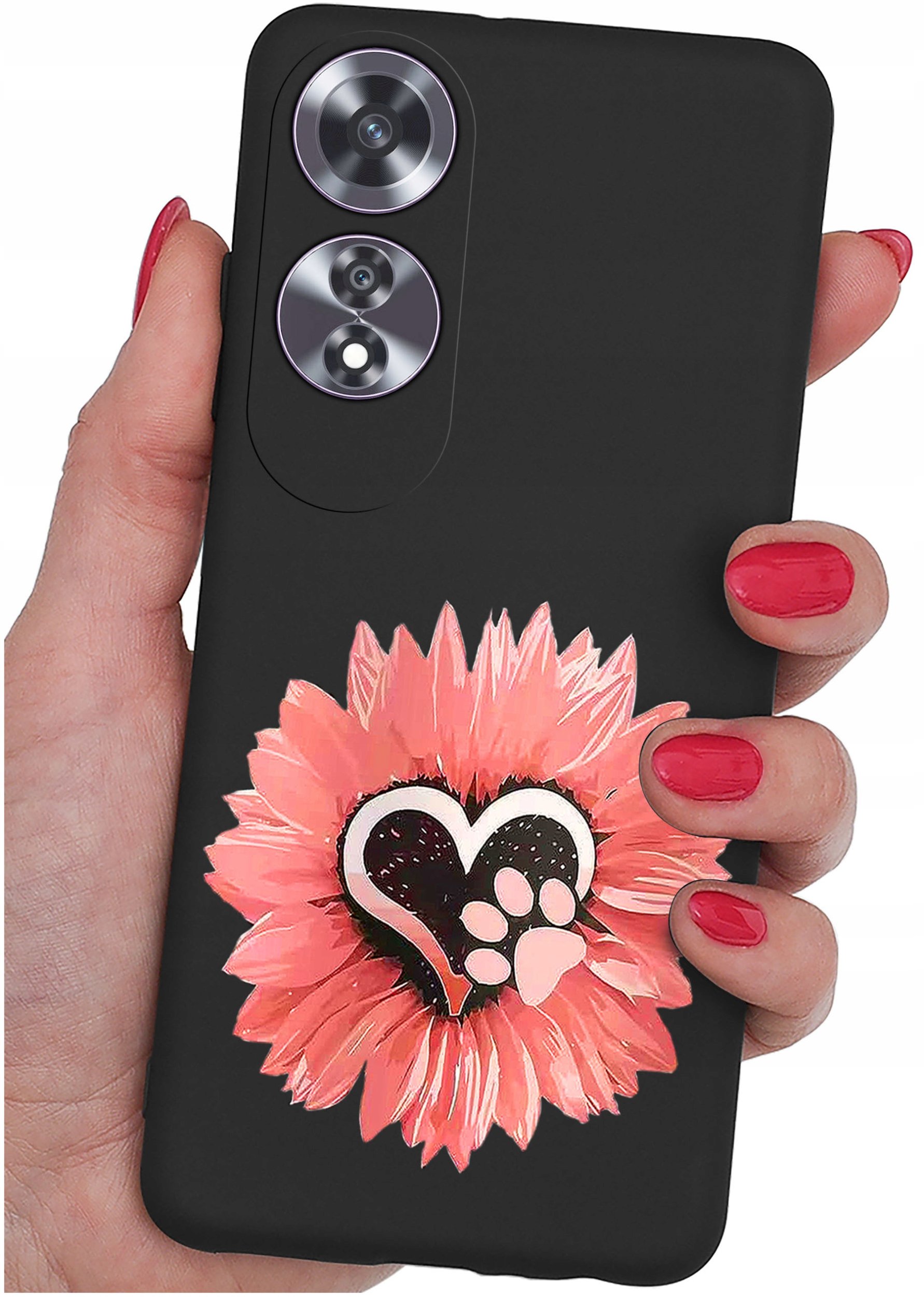 Etui do Oppo A60 4G WZORY |SILIKONOWE MATT CASE + SZKŁO 9H