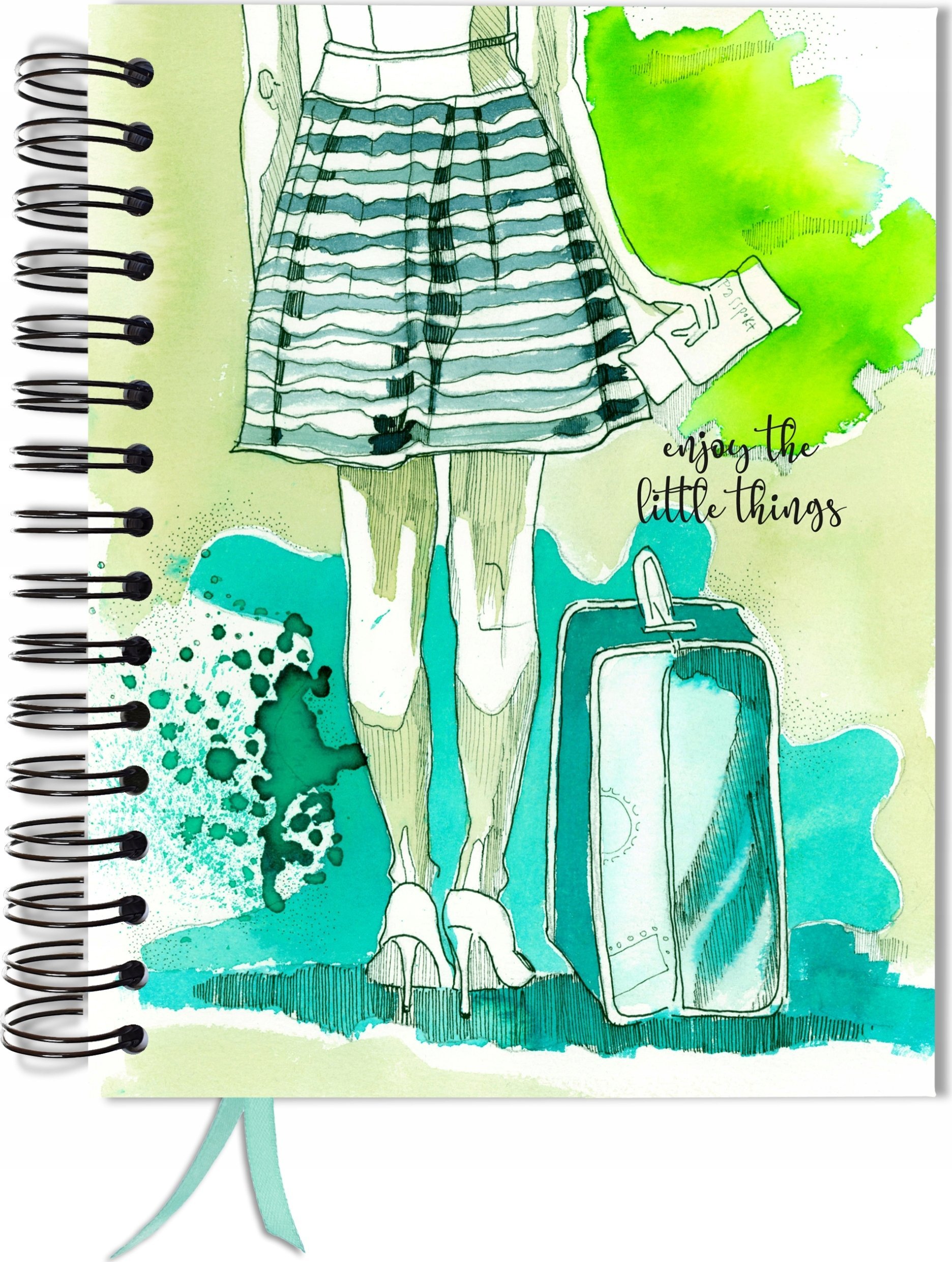 TadaPlanner Bullet journal 180 stron TaDa Planner notes zeszyt A5+ pamiętnik w kropki