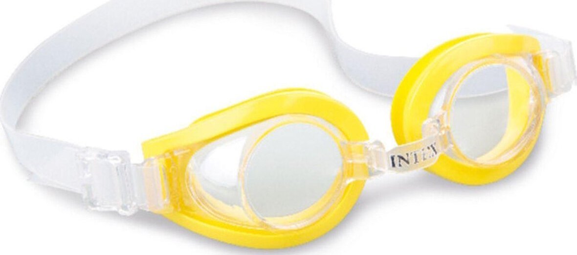 Victoria Sport Okularki pływackie basenowe dziecięce intex junior żółty