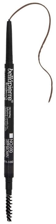 Bellapierre Cosmetics Antakių pieštukas TwistUP Brow Pieštukas Deep Brown BPEN013