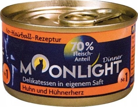 Moonlight Dinner Nr 1 - Kurczak i serca kurczaka 80g