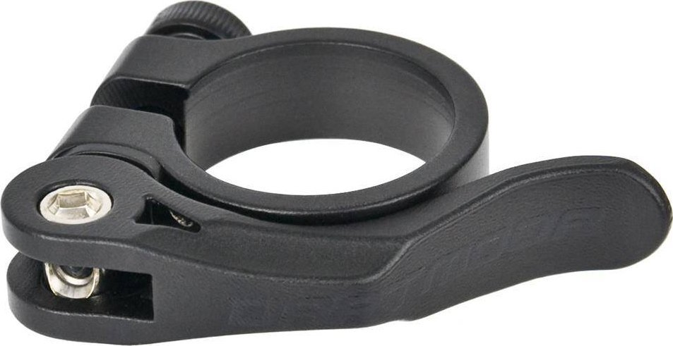 Dartmoor Obejma podsiodłowa Dartmoor Spin QR 31,8mm, z zaciskiem, czarna anodowana