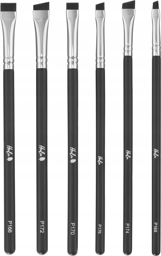 HULU_SET Brow Styling zestaw 6 pędzli do brwi