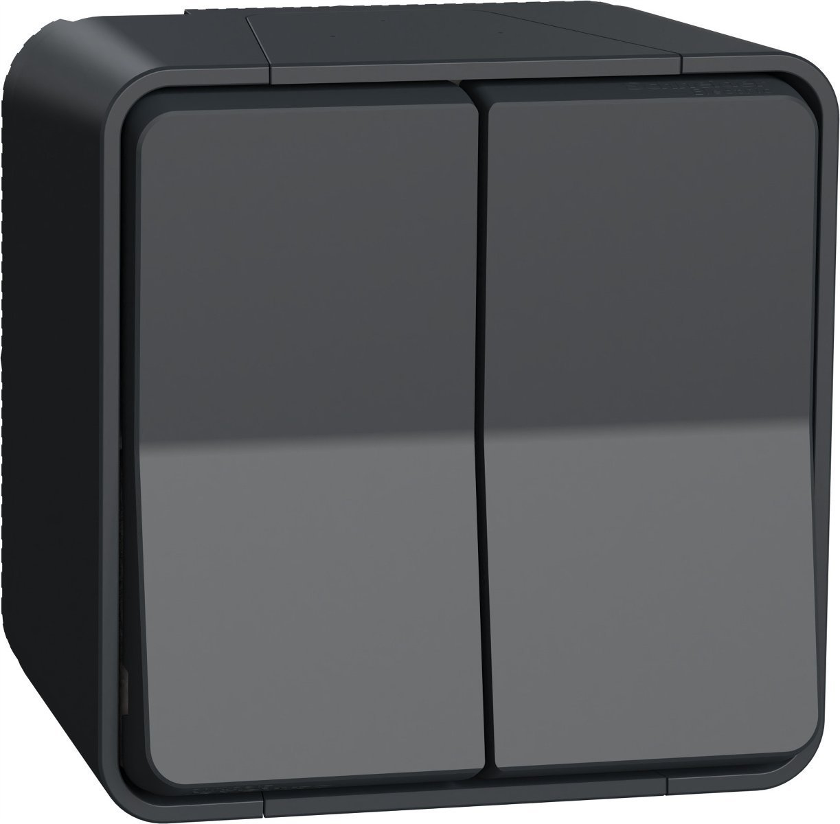 Schneider Electric Mureva Styl Łącznik podwójny schodowy antracyt MUR35022