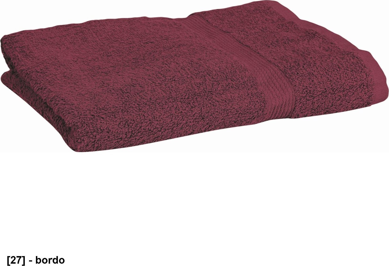 CERVA RĘCZNIKI - ręcznik - bordo