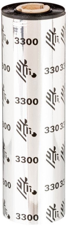 Wax/Resin Ribbon, 64mmx74m (2.52inx242ft), 3300; Standard, 12mm (0.5in) core, 12/box