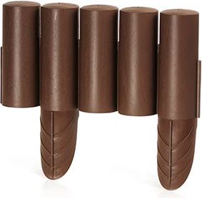 Prosperplast Palisada ogrodowa Plus 2350 x 250/150mm brąz (IPALPLUS-R222)