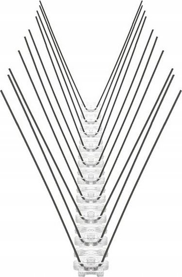 Antyptak Kolce na Gołębie Ptaki ANTYPTAK 2 Kolce Sposób Odstraszacz na Ptaki Gołębie Jaskółki Wróble Sikorki Szpaki