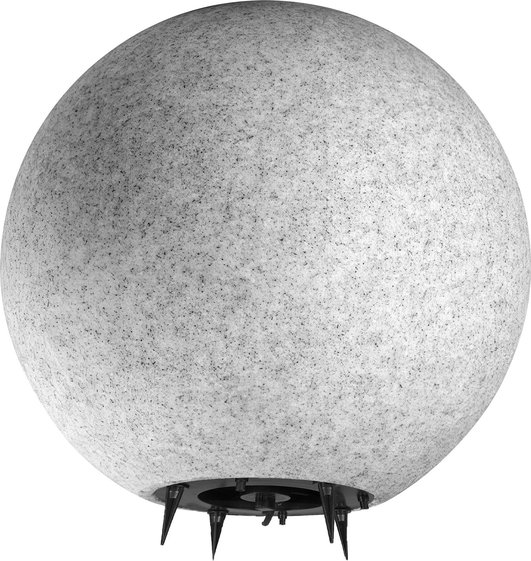 Kinkiet Orno OFELIA oprawa ogrodowa kula, E27, max. 18W, IP65, kamień, ?280