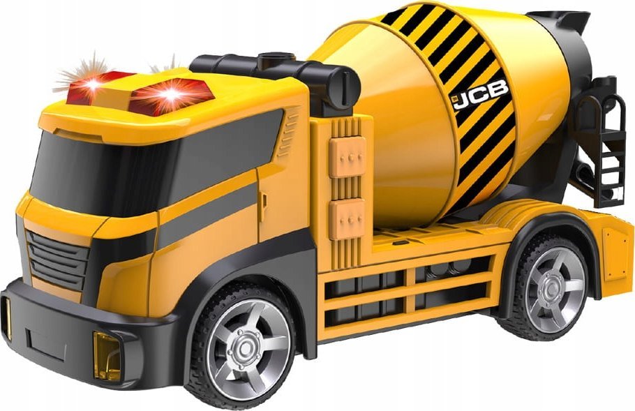 Teamsterz JCB Cement mixer car with light & sound, small