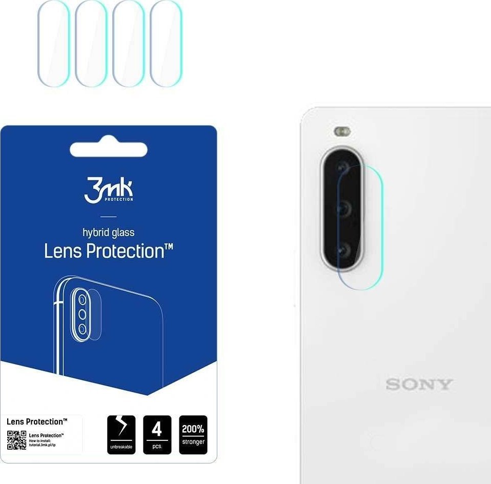 3MK 3MK Lens Protect Sony Xperia 10 V Ochrona na obiektyw aparatu 4szt