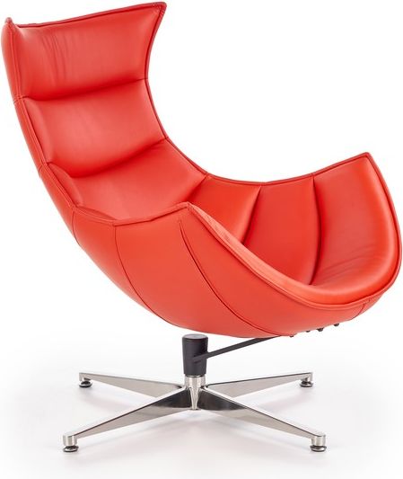 Halmar Fotel wypoczynkowy Luxor czerwony