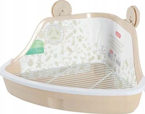 Zolux Toaleta narożna mała 320x250x150 mm beżowa (1831527)