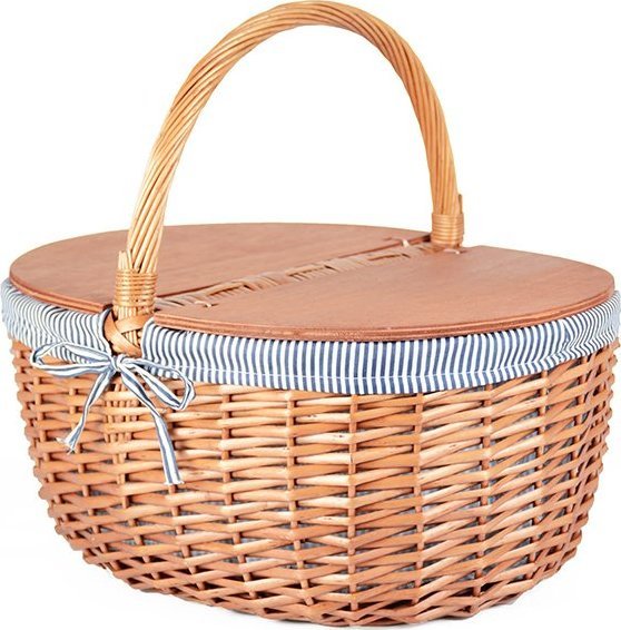 Kosz piknikowy morska wyprawa, niebieski KMW