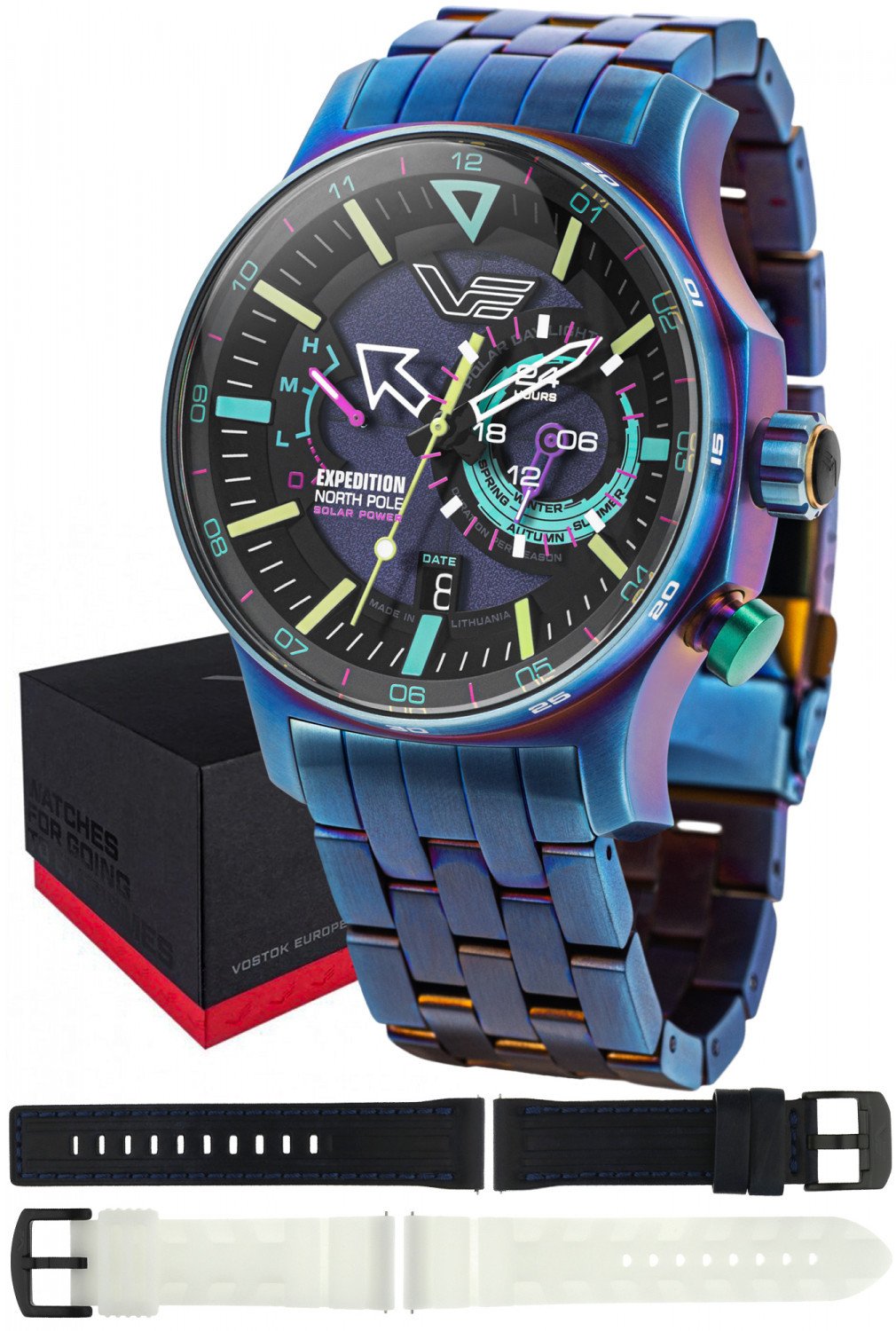 Zegarek męski Vostok Europe VS57-595D737B niebieski