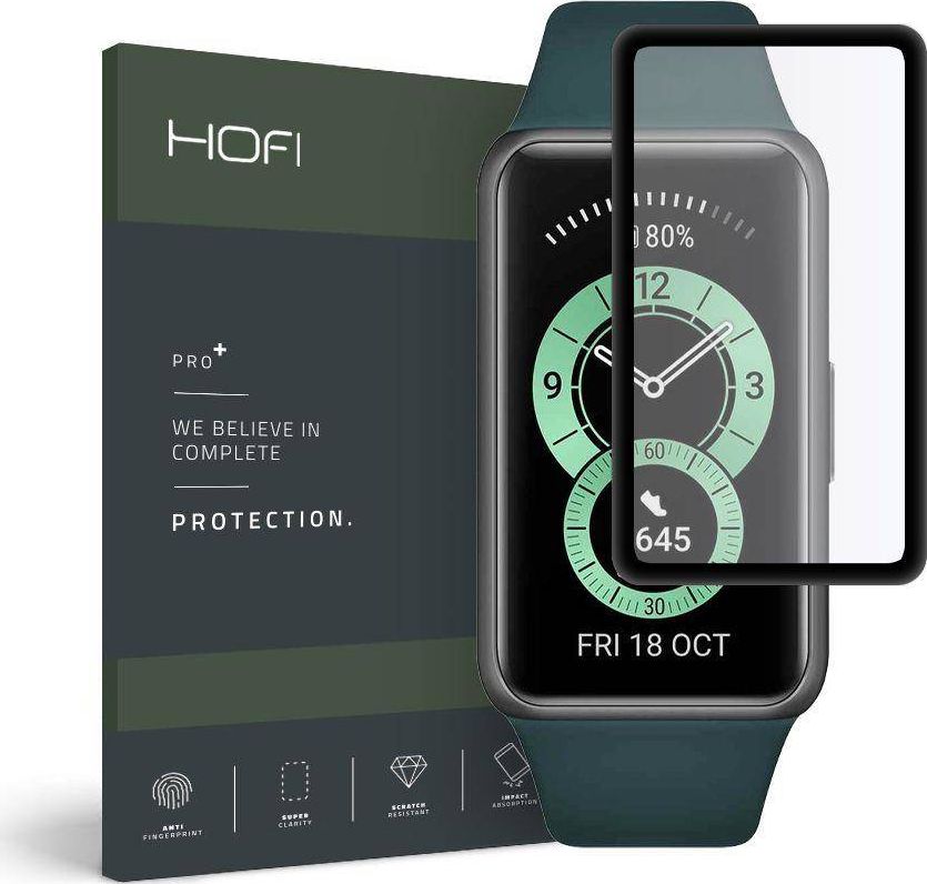 Hofi Glass Szkło Hybrydowe Hybrid Glass Huawei Band 6 Black