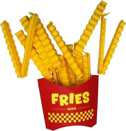 Mad Monkey - Verschlussclips "Fritten"