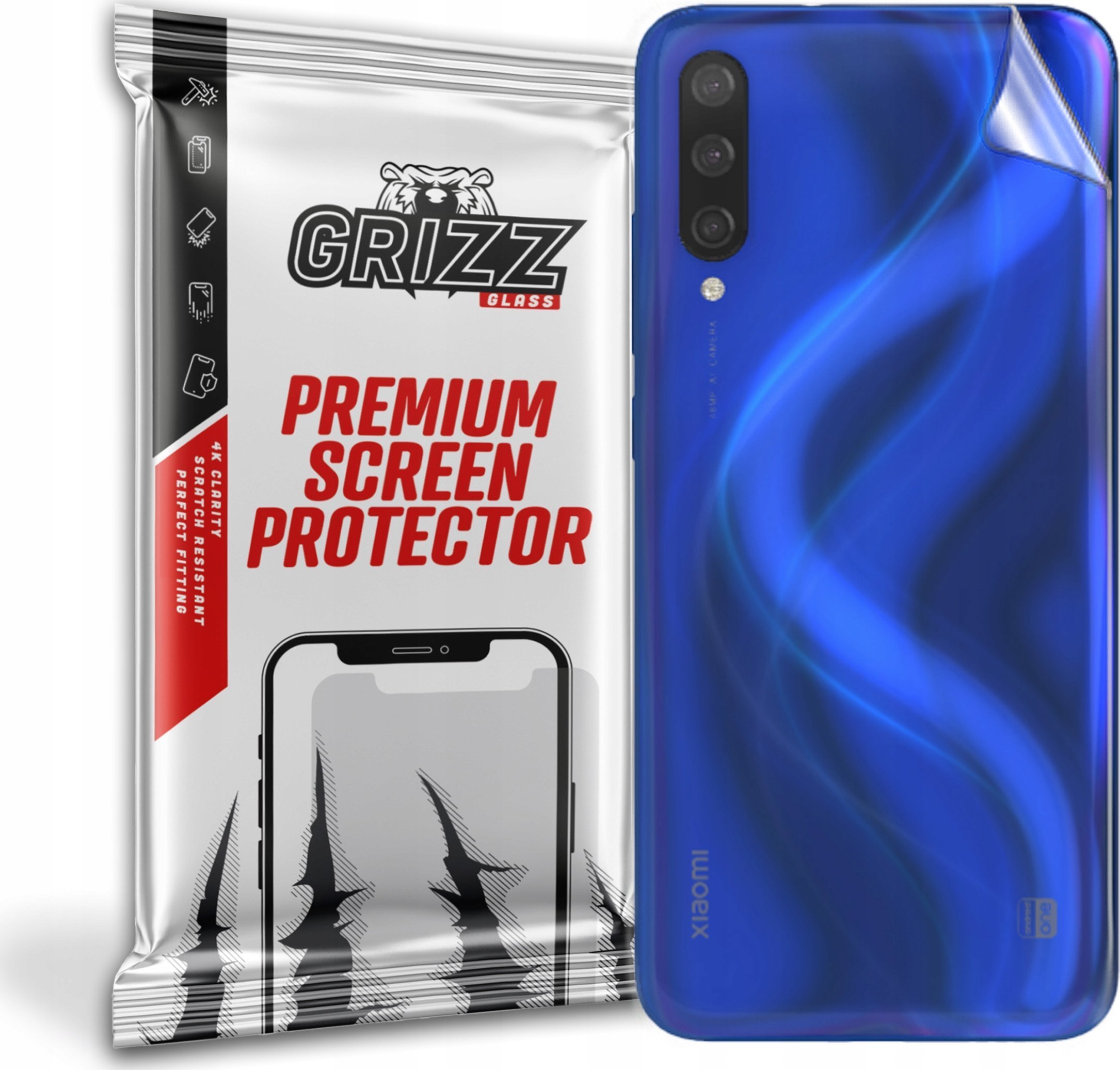 GrizzGlass Folia na tył Grizz Xiaomi Mi A3