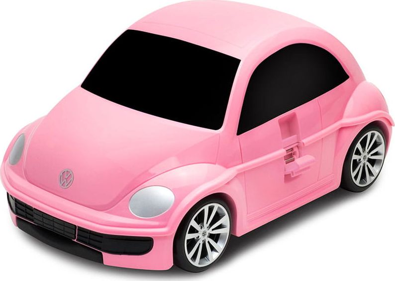 Ridaz Volkswagen the Beetle - różowy - Walizka samochód Welly Ridaz