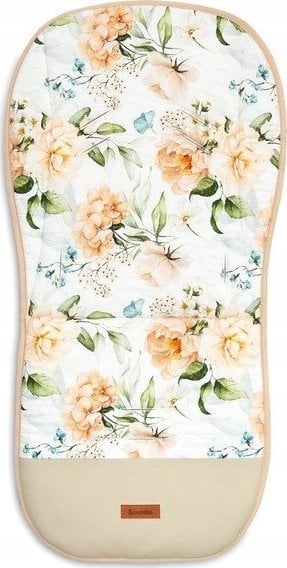 Sensillo WKŁADKA DO WÓZKA VELVET- PIWONIA