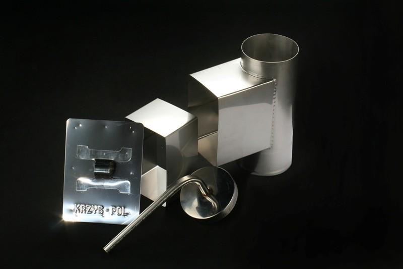 Krzys-Pol Wyczystka kominowa DN 120 z zaślepką i odskraplaczem - SJBWZ120