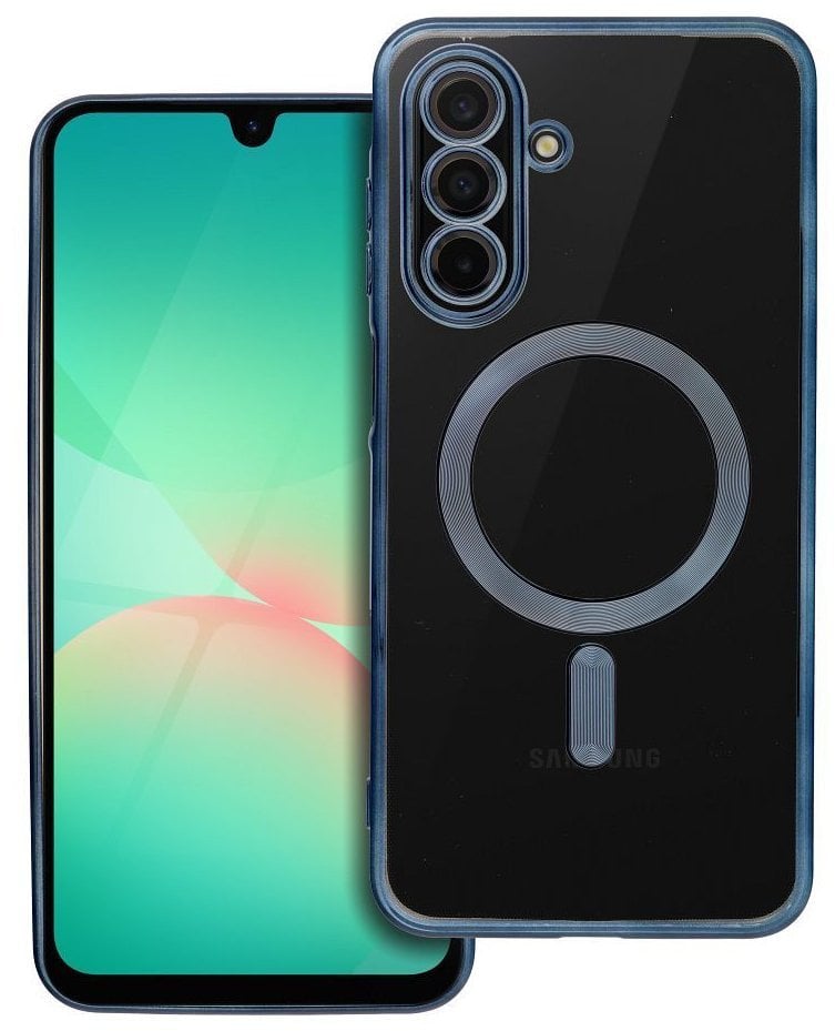 Futerał ELECTRO MAG COVER kompatybilny z MagSafe do SAMSUNG A26 tytanowy niebieski