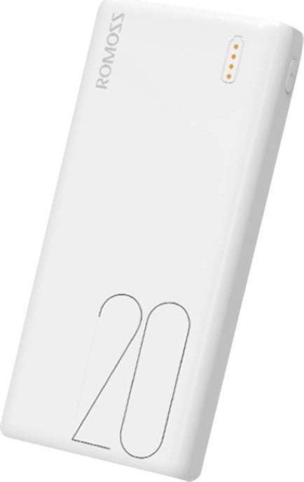 Powerbank Romoss Simple 20 20000mAh Biały