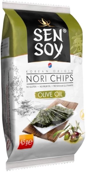 Chipsy Nori Olive Oil 4,5g - Sen Soy