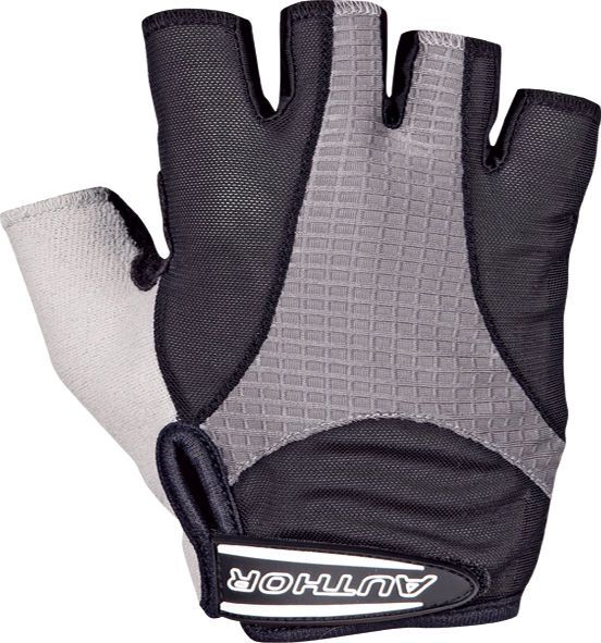 Author Rękawiczki kolarskie AUTHOR Men Elite Gel czarno-szare M