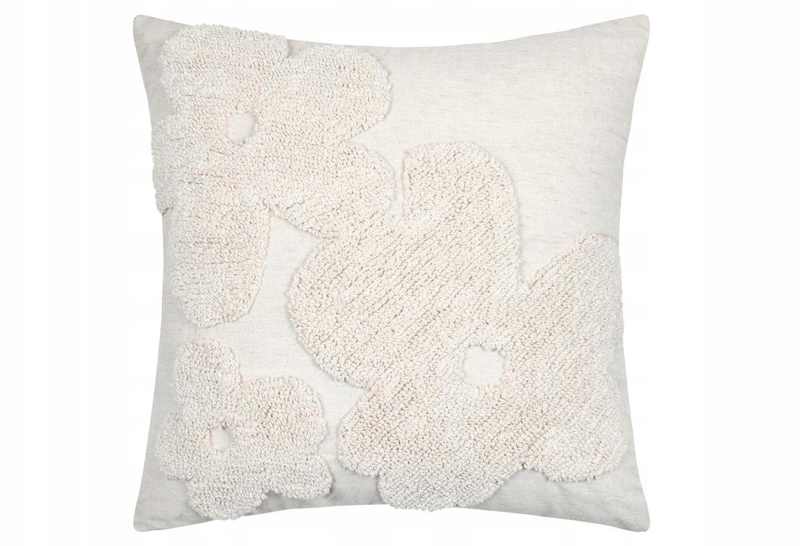 Poduszka ozdobna z bawełny, tuftowana, BALMA, 45 x 45 cm
